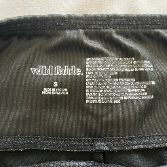 Wild Fable Sleek Black Kids Leggings - Picture 5 of 5